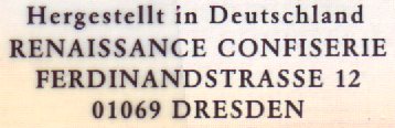 Adresse in Dresden
