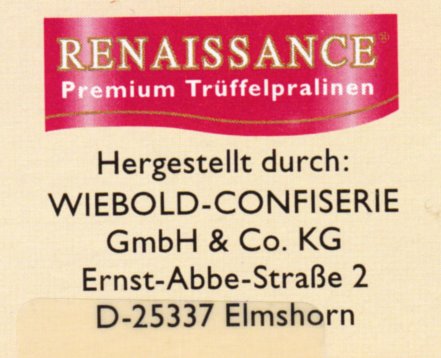 Scan letzte Packung
