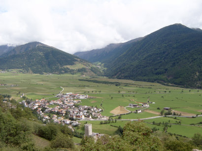 Blick in ein Seitental