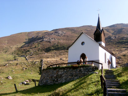 Maria im Schnee
