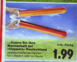 selbstschlie&szlig;ende Fahnen